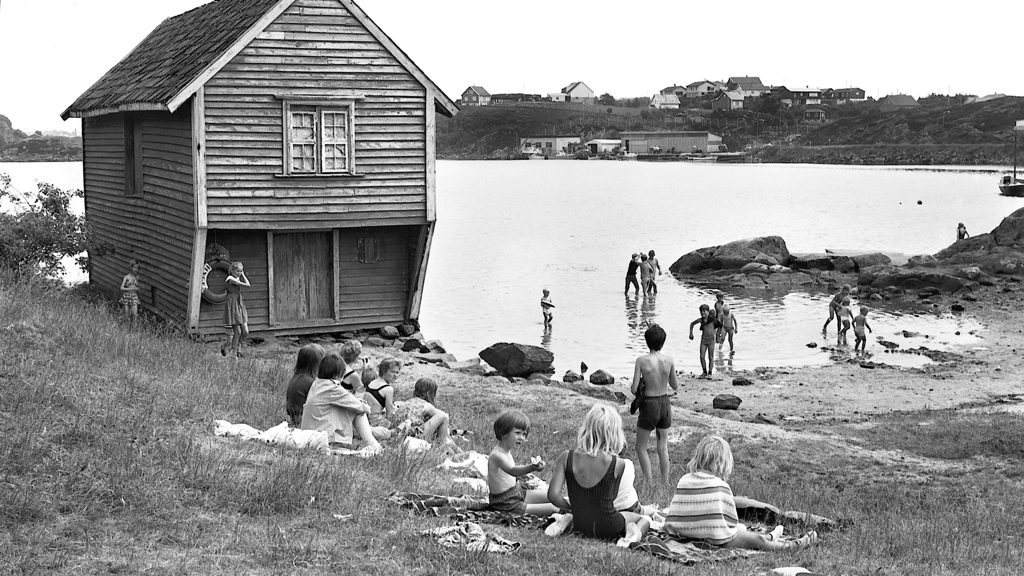 Badeplassen Jørgensen i Pilehagen ved Nordalsbotn ...