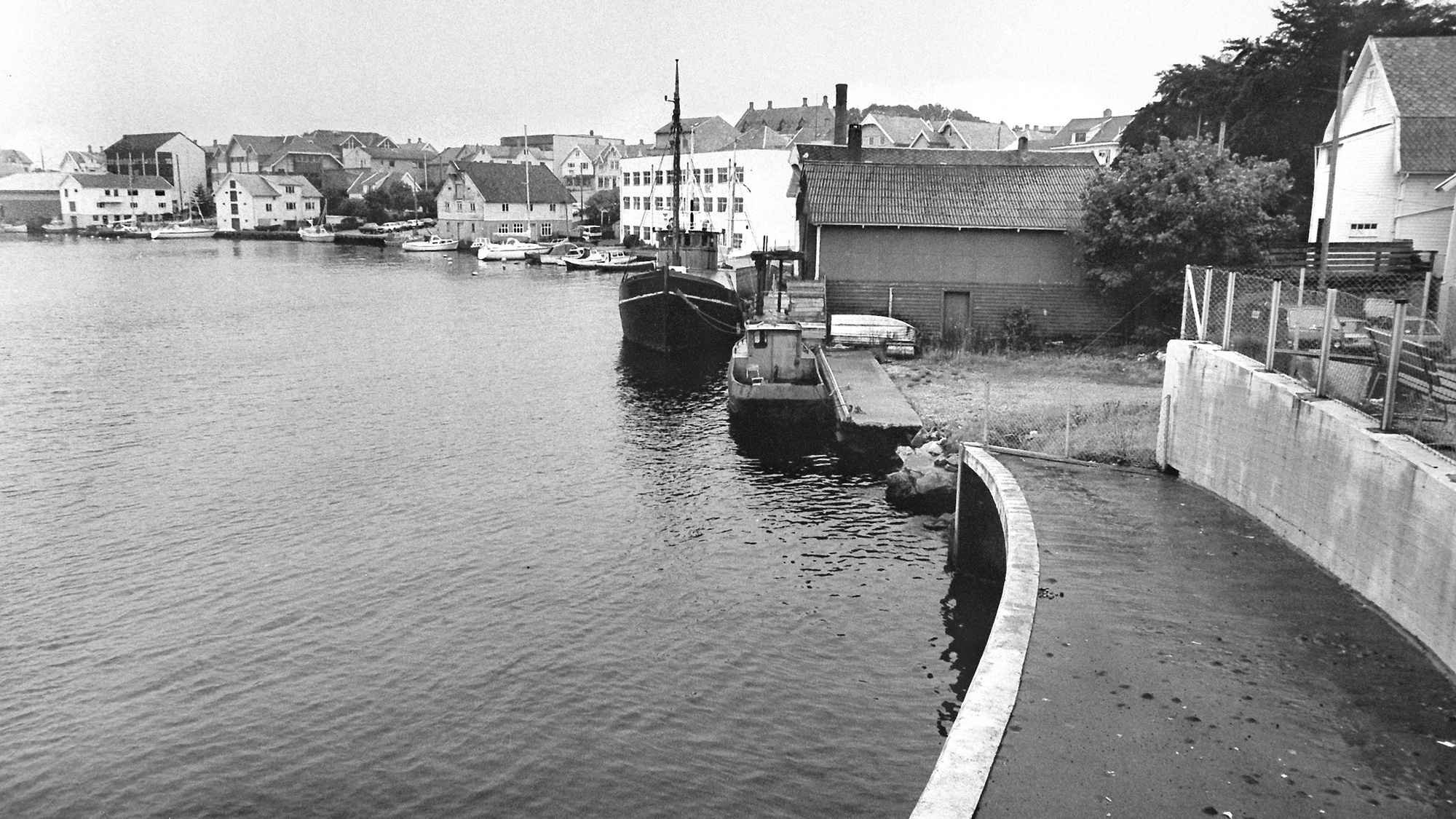 Byggingen av Havnegata i Kopervik har startet ...