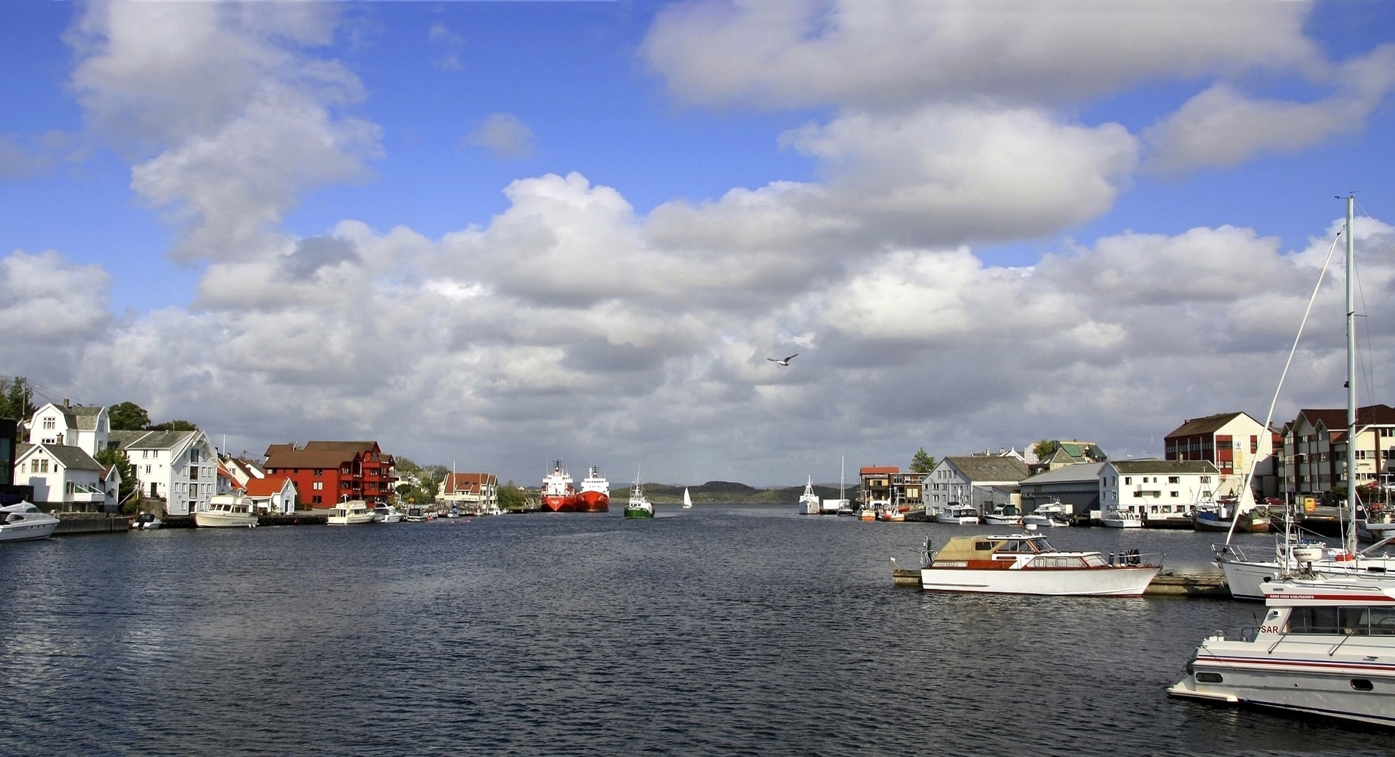 Vågen sett fra Strømsund bro 2011