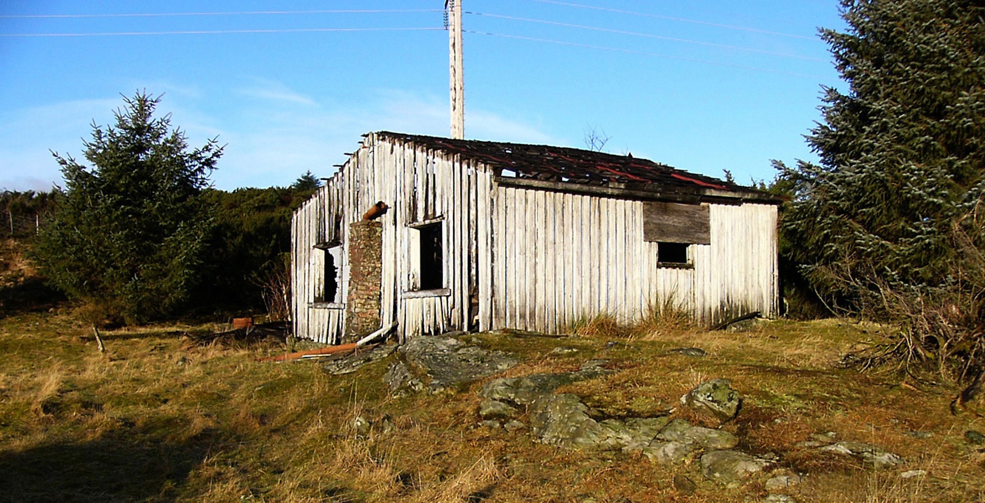Hytter på Sør Karmøy Magne Nordstokke sin hytte på Rundhaug ...