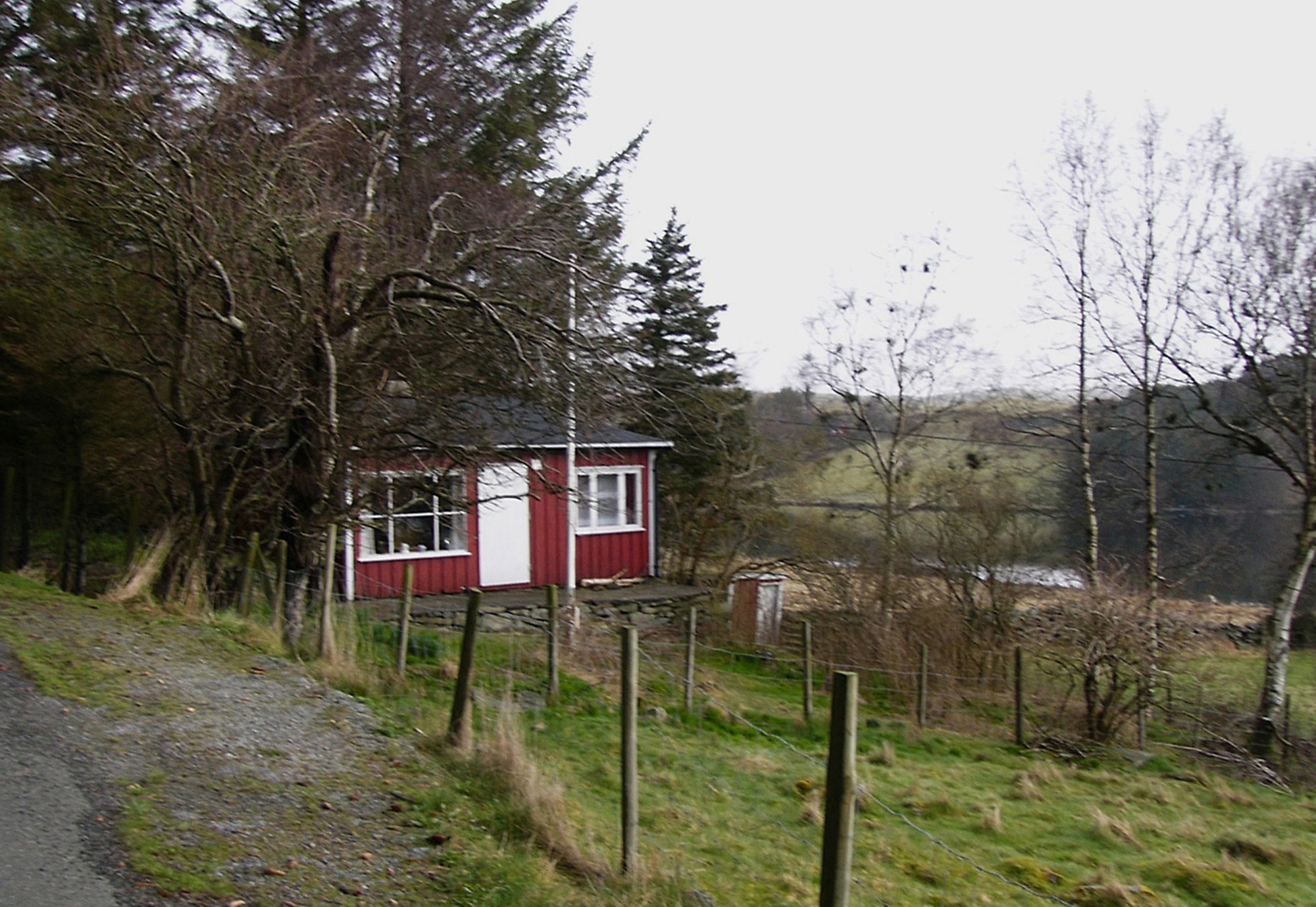 Hytter på Sør Karmøy Nygårds hytte ved Hilleslandsvannet ...