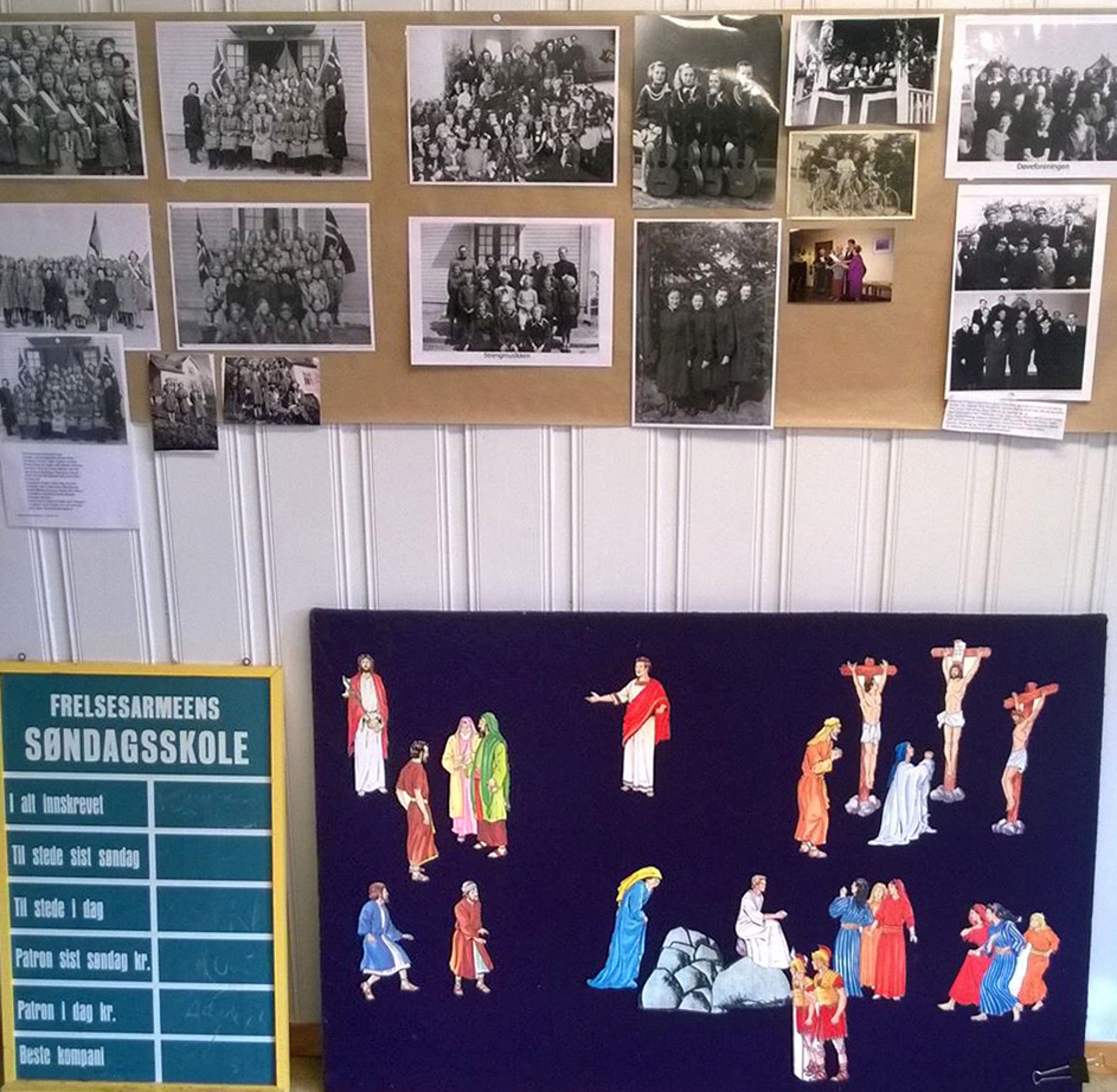 Frelsesarméen i Kopervik arrangerte jubiléumshelg 10. og 11. september 2016 ... Fra utstillingen ...